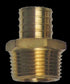 1" Pex to 1" Brass MPT